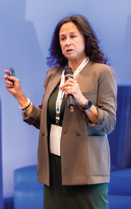 Speaker presenting